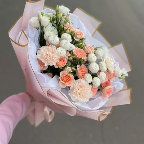 Персиковый букет