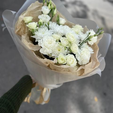 Белый букет